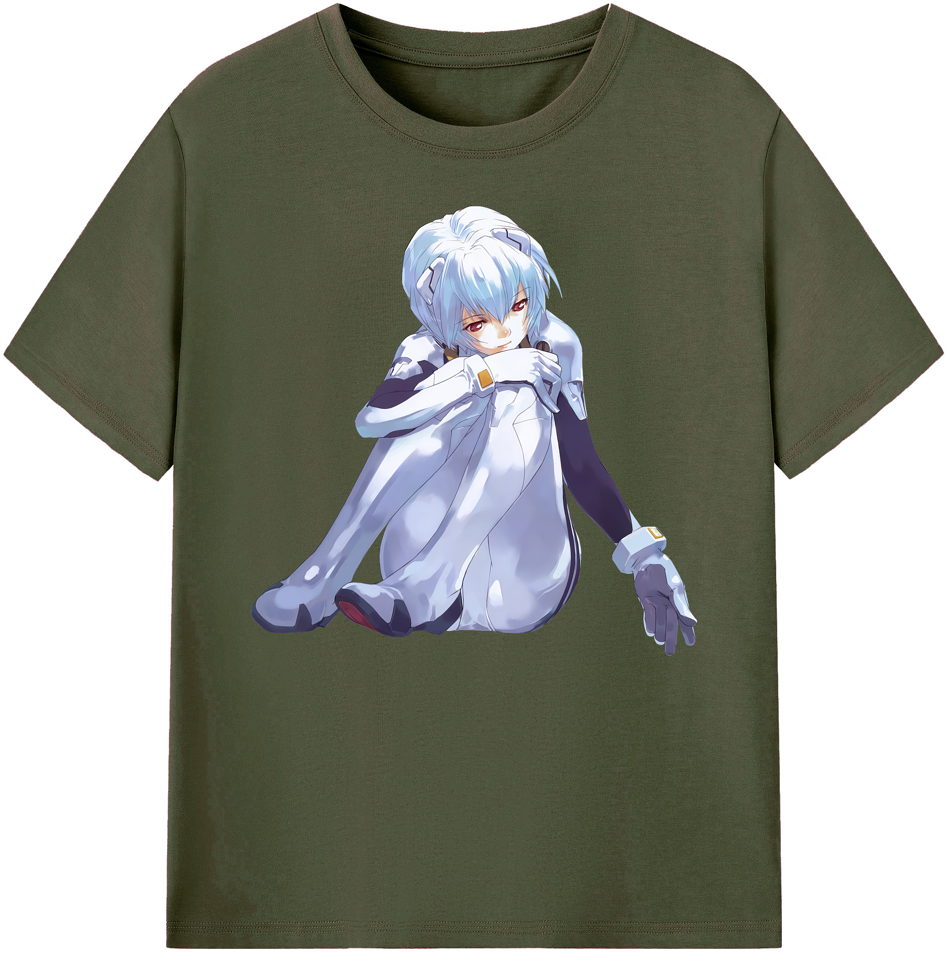 （画像用） EVA 新世紀エヴァンゲリオン 綿100％ メンズ半袖Tシャツ｜肌触りやわらか＆通気性